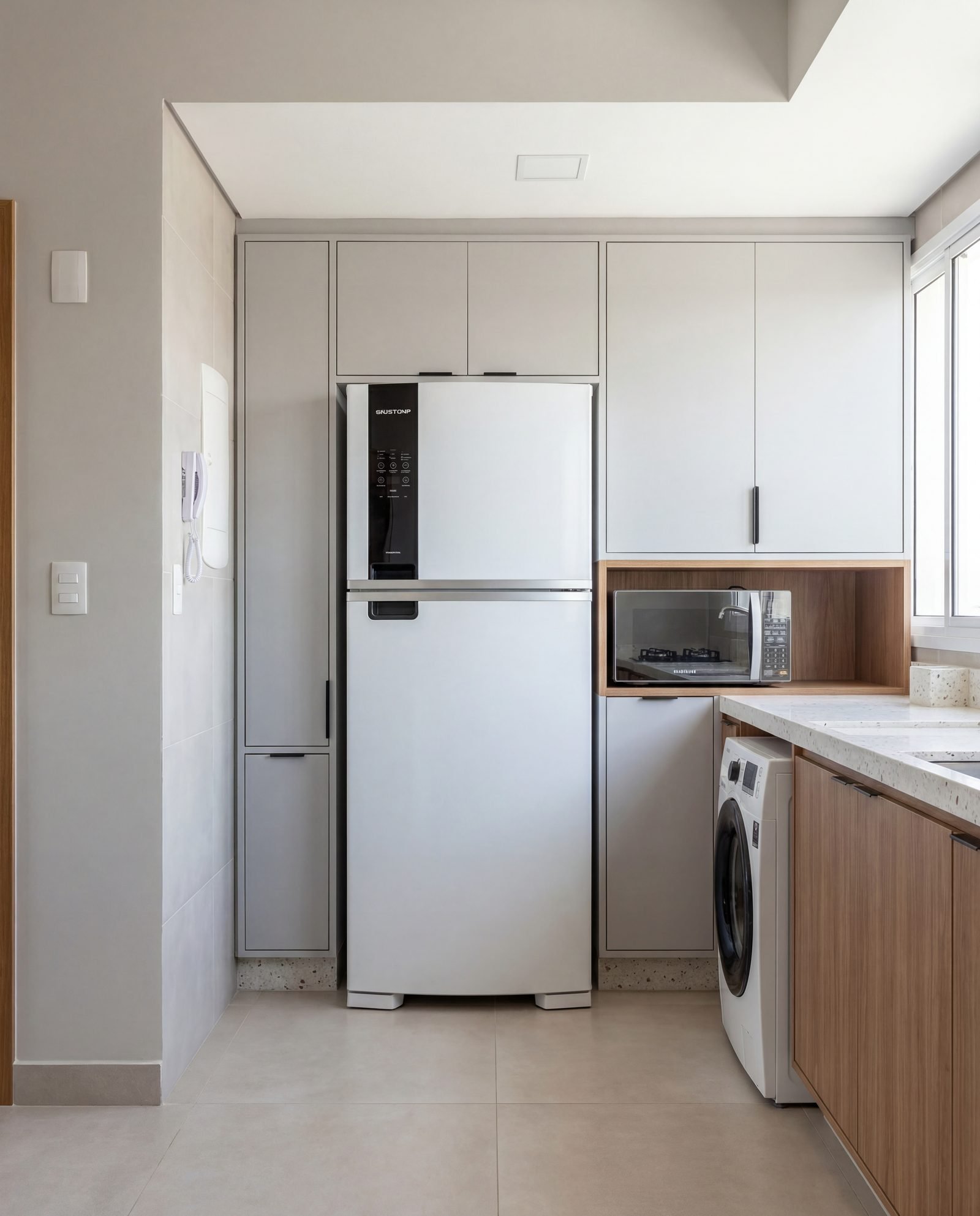 Ambiente integrado do Apartamento J&F